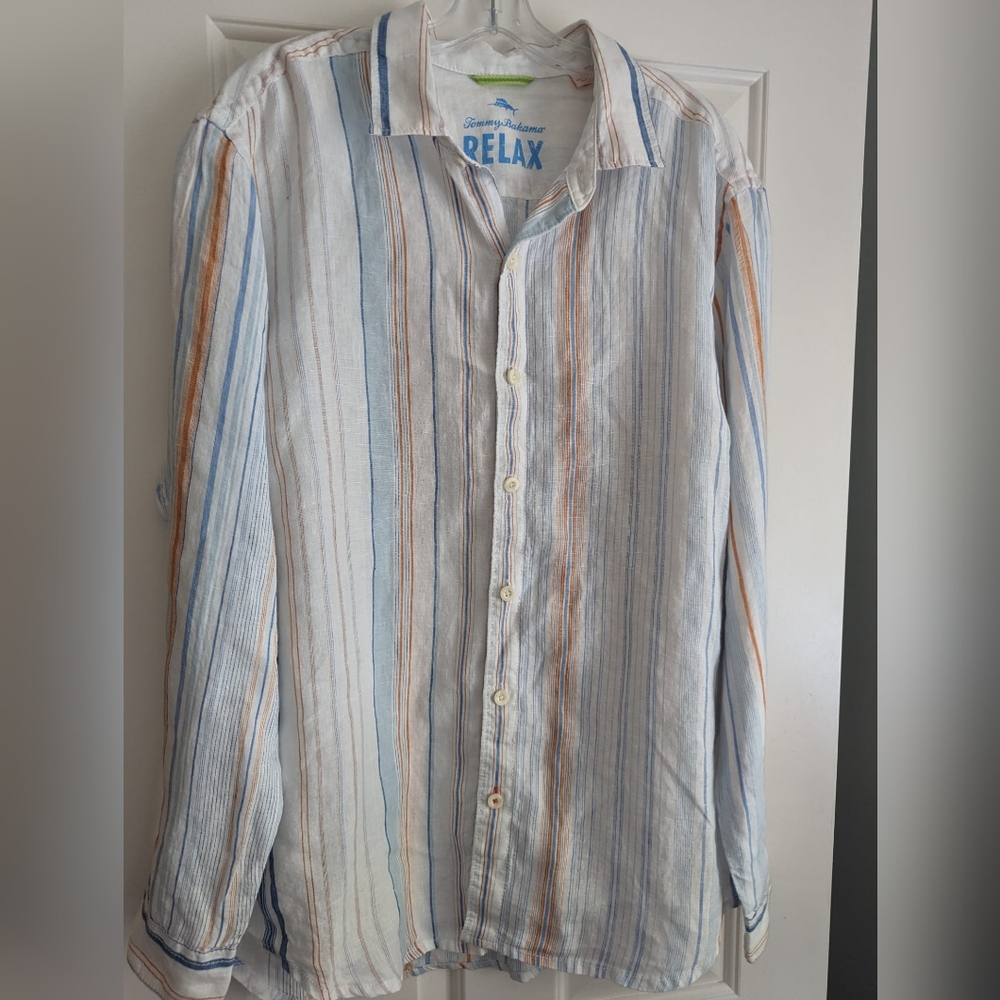 Tommy Bahama Button-Up Shirt Large